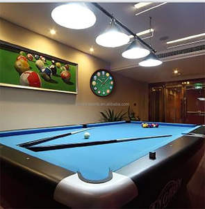 Horloge murale de billard de piscine en bois décor de salle de <span class=keywords><strong>jeu</strong></span> de billard et de billard avec conception de boules de billard pour la décoration de la maison ou du bureau - Product Image 5