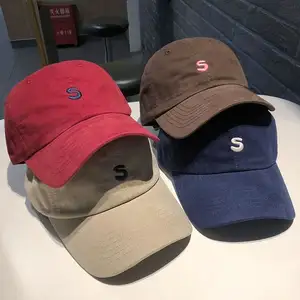 Spring And Autumn Simple Business Baseball Hat Men's Outdoor Sunshade Cotton Golf Baseball Hat
