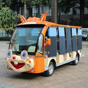 Bus touristique en forme d'écureuil pour parcs d'attractions, parcs à thème et aquariums, personnalisable dans tous les styles - Product Image 1