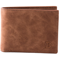 Groothandel Custom Id Card Clip Pu Lederen Portefeuilles Carteira Carteras Voor Mannen