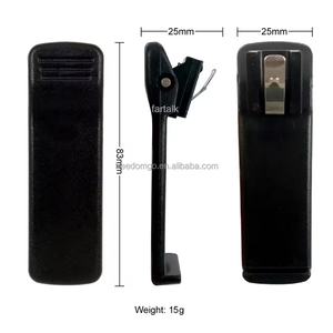 Vis de fixation de ceinture d'origine UV5R pour UV5RA/RB/RC et THF8 Ham, résistant à l'eau IPX-1, remplacement du clip arrière de batterie <500mAh - Product Image 2