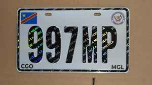 Plaques d'<span class=keywords><strong>immatriculation</strong></span> des Philippines plaques d'<span class=keywords><strong>immatriculation</strong></span> en aluminium de voiture de sublimation vierges en relief personnalisées - Product Image 3