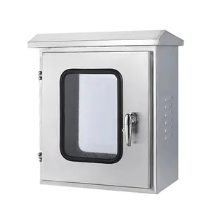 Stainless Steel Outdoor Industrial Electrical Equipment Enclosure Box With Mounting Plate