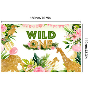 Bannière de fond personnalisée en gros Décorations de fête d'anniversaire Anniversaire <span class=keywords><strong>Tapisserie</strong></span> de fond Joyeux anniversaire <span class=keywords><strong>Tapisserie</strong></span> de fond - Product Image 4