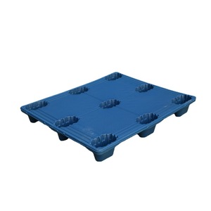 พาเลทพลาสติกขึ้นรูป 9 ขา ขนาด 1200x1200x150 มม. แบบเข้าได้ 4 ทาง สำหรับงานหนัก รับน้ำหนักได้มาก ใช้กับรถยก - Product Image 3