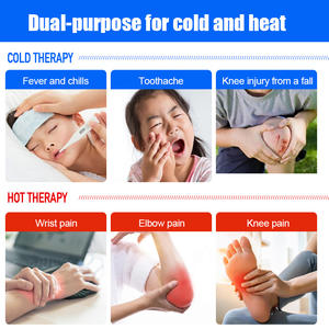 गंध बिंगफान पुनः प्रयोज्य गर्म और ठंडा पैक व्यक्तिगत देखभाल चिकित्सा जेल बच्चों के उपहार के लिए अनुकूलित लोगो के साथ दर्द राहत - Product Image 4