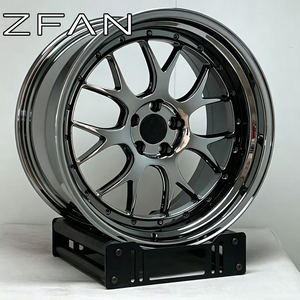 Rines ZFAN de 2 Piezas Estilo Bku LM Cromados Forjados de 18-20 Pulgadas 5x112 5x120 5x130 para <span class=keywords><strong>Porsche</strong></span> 911 BMW G80 G82 M3 M4 - Product Image 2