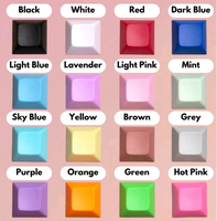 Personalized Gifts Custom Anime Keycaps Design New Multi - Color Finger Keyboard Fidget Toy Dye-Sublimated Keycap Set