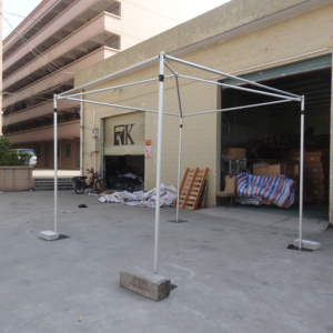 Aluminum <b>square</b> <b>adjustable</b> portable pipe and drape kit for wedding decoration - Product Image 1