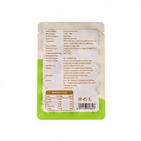 Sacs à fermeture éclair à trois soudures latérales haute durabilité, personnalisés, en PET laminé de qualité alimentaire, pour aliments pour bébés, pommes de terre à mâcher, sushi, sucre