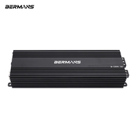 Amplificateur de voiture mono classe D haute puissance 1500W RMS, mini amplificateur de puissance pour subwoofer 1 canal pour système audio de voiture