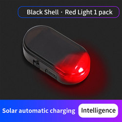 Black style-red warning light