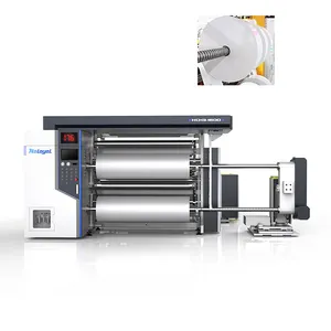 Automatische High-Speed Papier Slitter Rewinder Snijmachine Voor Papier, Etiketsticker