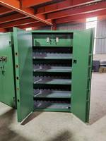 Coffre-fort à armes à feu en acier grande capacité avec clavier numérique, armoire de sécurité OEM/ODM pour le rangement à domicile ou au bureau, coffre-fort double porte OEM/ODM