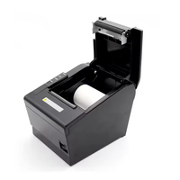 Imprimante thermique de reçus de bureau 80 mm, imprimante de reçus thermiques, coupe-papier automatique, imprimante sans fil BT