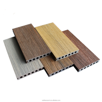 Plancher en bois composite WPC résistant aux intempéries, personnalisé, sans entretien, de qualité supérieure, pour terrasses et sols extérieurs commerciaux