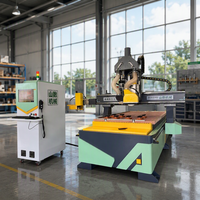 Routeur CNC pour le travail du bois, servomoteurs, système SYNTEC, table à vide, machine de sculpture sur bois