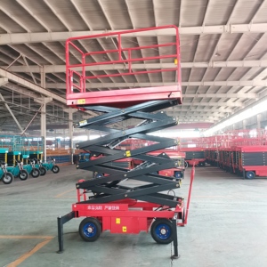 4M 6m 8m 10m 14m Elektrikli Çekilebilir Kaldırma Platformu, Kiraz Toplayıcı, Adam Kaldırıcı, Makaslı Platform, Mobil Manuel Hidrolik Hava Platformu - Product Image 5