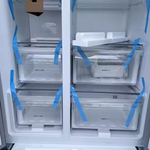 Réfrigérateur et congélateur double porte de 570 litres, stérilisation par refroidissement par air, pour usage domestique, commercial, dortoir, refroidisseur intelligent - Product Image 4