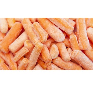 Zanahoria liofilizada picada hecha de zanahorias reales, bocadillo crujiente ligero o ingrediente de cocina a granel, alimentación saludable perfecta - Product Image 1