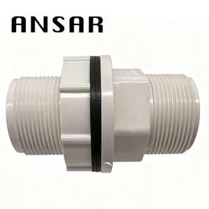 PVC SCH40 ASTM D2466 CONECTOR DE TANQUE DE AGUA ADAPTADOR DE TANQUE DE AGUA SIN FUGAS ANILLO EDPM 3/4 PULGADAS - Product Image 5