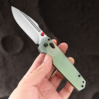 EDC Klappmesser mit D2-Klinge, G10-Griff und Kugellager – Taschenmesser für Camping, Wandern und Survival