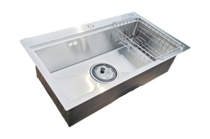 SUNMORE High Quality Stainless Steel Kitchen Sink <b>Single</b> Large Bowl Undermount Easy to Clean for Kitchen - Product Image 3