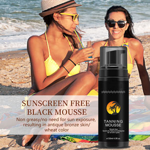 Produits de bronzage Logo personnalisé Longue durée Autobronzant Faux bronzage Mousse bronzante Marque privée pour le corps - Product Image 3