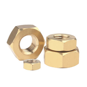 M2/m3/M4/M5/M6/M16 Brass Hexagon Nut Nylon Và Thép Đầu Phẳng Có Knurled Bolt Cap Mạ Kẽm Vít Cap Nut - Product Image 4