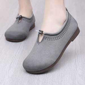 Nueva tendencia 2025, nuevos zapatos planos informales de cuero para mujer con planos informales de cuero - Product Image 3