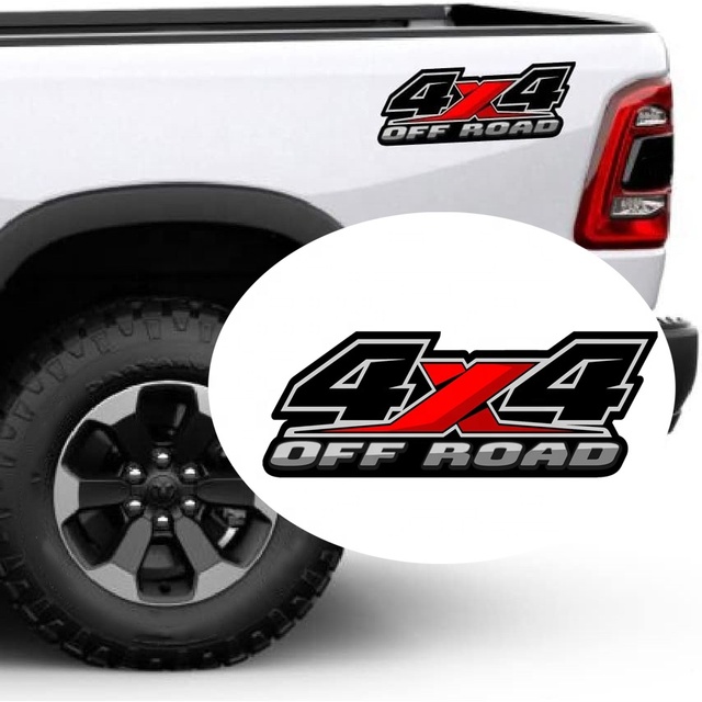 Waterproof Car Accessories 4X4 Off-road Decal Stickers Vehicle Vinyl Wrap Stickers for Cars Truck Pickup
