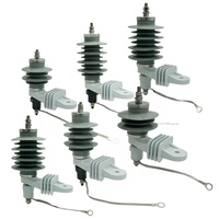 Parafoudre polymère GULIFA série YH10W 6KV 9KV 10KV 11KV 12KV 15KV 18KV 21KV 24KV 27KV 30KV 33KV 36KV pour protection contre les foudres de haute intensité