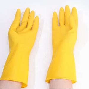 Gants En <span class=keywords><strong>Latex</strong></span> Confortables En Gros pour Le Nettoyage De La Maison Imperméable À Usage Général Guantes De <span class=keywords><strong>Latex</strong></span> - Product Image 1