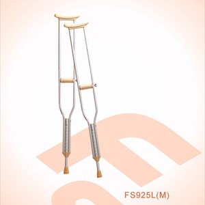 Canne axillaire Fs925l M en alliage d'aluminium, réglable en hauteur, aide à la marche médicale - Product Image 1