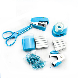 Văn Phòng Phẩm Nhà Sản Xuất Văn Phòng Phẩm Văn Phòng Phẩm Bộ Stapler Mini Kéo Bút Chì <span class=keywords><strong>Sharpener</strong></span> Cho Học Sinh Trẻ Em - Product Image 2
