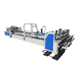 Corrugated Cardboard Full Automatic High Speed Folding Gluing Machine