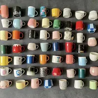 Tasse à café en céramique, vente en gros d'usine, tasses en porcelaine, Logo personnalisable