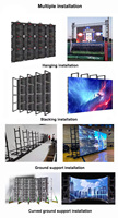 Pantalla LED Resistente a la Intemperie, Pantalla LED a Todo Color para Interiores y Exteriores, Ideal para Escuelas, Escenarios y Festivales de Música