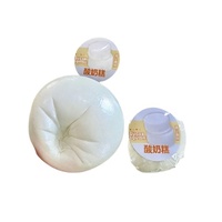 Jouets anti-stress en mousse PU en forme de pain au yaourt blanc, mignons et réalistes, vente en gros, jouets souples à presser