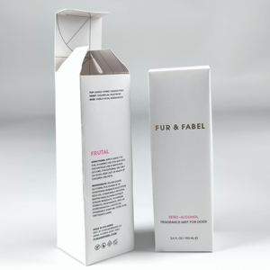 Customized Brand Logo Luxury <strong>White</strong> <strong>Cardboard</strong> Packaging <strong>Box</strong>, Full Color Printed and Embossed Paper <strong>Box</strong> - Product Image 2