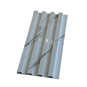Grain de <span class=keywords><strong>bois</strong></span> de luxe 160 creux petite haute grande plaque murale convexe rainure Grille lumière rouge gril Net WPC fabriqué - Product Image 2