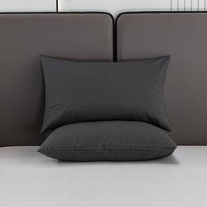 Taie d'oreiller rectangulaire brodée en coton biologique avec 5% de fibres d'argent conductrices, anti-statique, écologique, pour hôtels et maisons - Product Image 6