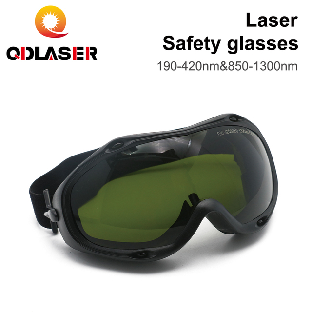 SGUF-F-OD6 Laser Safety Goggles OD6+ 190-420nm & 850-1300nm Protective Glasses for 1064nm Fiber Laser