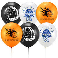 Artículos para Fiestas de Baloncesto, Pancarta Desechable, Adorno para Globos, Decoración para Fiestas Infantiles con Temática Deportiva, Baby Shower, Cumpleaños de Niño