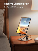 Support de tablette UGREEN pour bureau, support réglable en aluminium portable, support pliable, accessoires de bureau à domicile