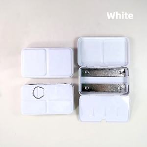 <span class=keywords><strong>Palette</strong></span> de peinture en métal coloré, boîte à fentes, 12 pièces, demi-plateau, plateau plein, Art Kreation TB-SS, <span class=keywords><strong>aquarelle</strong></span>, huile, acrylique, rangement - Product Image 3