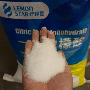 กรดซิตริกเกรดอุตสาหกรรมและอาหาร ความบริสุทธิ์ 99% ยี่ห้อเลมอนสตาร์ ผงสีขาว สารเคมีสำหรับวัตถุเจือปนอาหาร ราคาถูก - Product Image 2