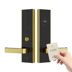 Vendita calda sicura chiave digitale elettrica Rfid Card sistemi di blocco porta senza contatto con il sistema di Software di gestione