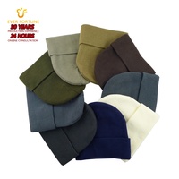 Bonnets tricotés chauds d'hiver couleur unie avec logo personnalisé, casquette d'extérieur, bonnet épais orange Texas, bonnet vierge, marque d'équipe, Gorros OEM