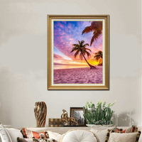 Volle Diamant malerei Vier Jahreszeiten Landschaft Blumen stickerei Malerei Home Wand dekoration Diamant malerei Kit